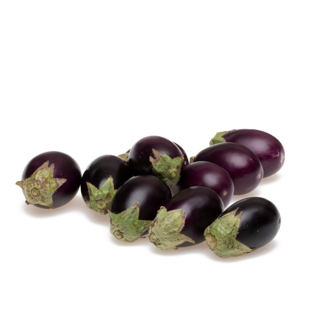 Buy Eggplant - Jackpot F1 (Mini Egg) seeds Online | Happy Valley Seeds